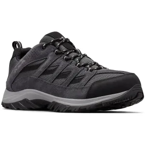 Columbia Men's Crestwood Hiking Shoes Leather Shark/Columbia Gray 13 D