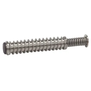 Glockstore Stainless Steel Recoil Spring Assembly for Glock 19 Gen 4 Stainless Steel Black Cap