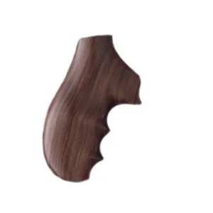 Hogue Fancy Hardwood Grips with Finger Grooves for Ruger SP101 Pau Ferro