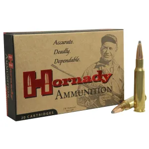 Hornady Custom 275 Rigby (Rimless) (also 275 High Velocity) Ammo 140 Grain Hornady Interlock Jacketed Soft Point Box of 20