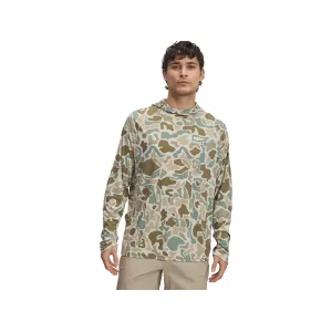 Under Armour Men's Fish Elite Printed Hoodie Sandstorm/Marine OD Green XL