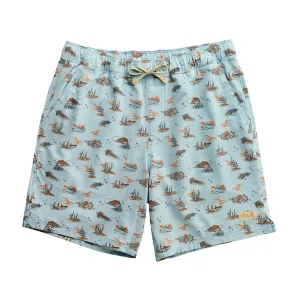 Marsh Wear Men's Fulton Volley Shorts Blue Surf XL
