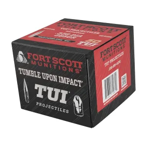 Fort Scott Munition SCP2 TUI 338 Caliber (338 Diameter) Bullets 285 Grain Solid Box of 50