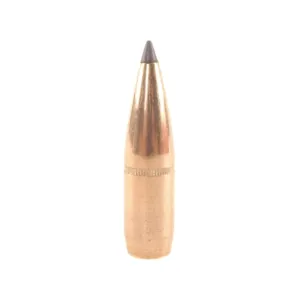 Factory Second 338 Caliber (338 Diameter) Bullets 225 Grain Polymer Tip with Cannelure Box of 100 (Bulk Packaged)