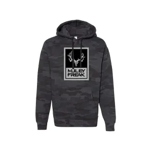 Muley Freak Men's Blackout 2.0 Hoodie Black Camo 2XL