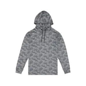 Burlebo Men's Performance Hoodie Stone Camo Medium