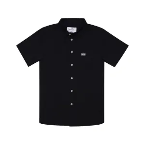 Burlebo Men's Performance Short Sleeve Shirt Black Medium