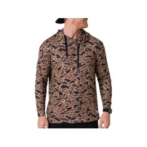 Burlebo Men's Performance Hoodie Gauge Camo 2XL