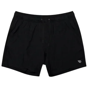 Burlebo Men's Athletic Shorts Heather Black Large