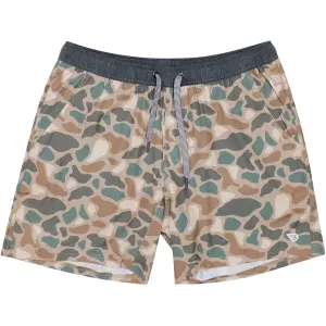 Burlebo Men's Athletic Shorts Pintail Camo Large