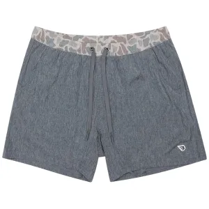 Burlebo Men's Athletic Shorts Grizzly Gray 2XL