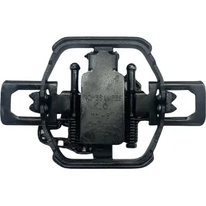 NO-BS K9 Xtreme Jr Dogless Trap 2 Coil Offset Jaw Outside Lamination 12PK