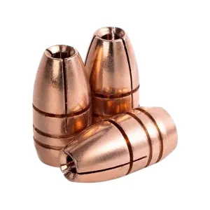 Lehigh Defense Controlled Fracturing 9mm Luger, 38 Super (355 Diameter) Bullets 115 Grain Solid Hollow Point Box of 50