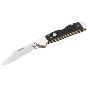 Boker Knives Traditional Series 2.0 Mini Copper Lock Pocket Knife 2.6" Clip Point D2 Satin Blade Jigged Bone Handle Black