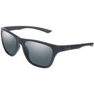 Huk Men's Swivel Polarized Sunglasses Matte Black Frame Gray Lens