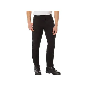 Rothco Men's Active Flex Canvas Work Pants Black 36" Waist 32" Inseam