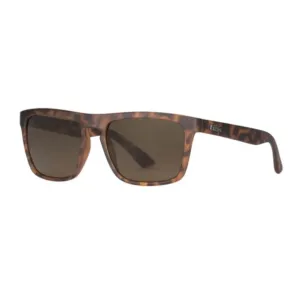Huk Men's Siwash Polarized Sunglasses Tort Frame Brown Lens