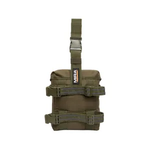 MIRA Safety Drop Leg Gas Mask Case Tactical Green