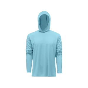 Grundens Men's Tough Sun Hoodie Aquamarine XL