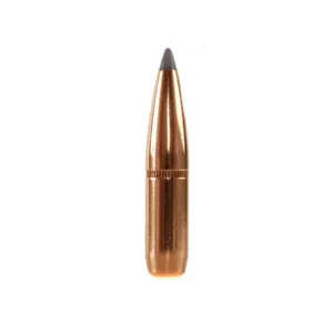 Factory Second 6.5mm, 264 Caliber (264 Diameter) Bullets 140 Grain Polymer Tip with Cannelure Box of 100 (Bulk Packaged)