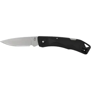 Gerber LST Ultra Pocket Knife 2.7" Drop Point 420HC Stonewashed Blade Glass Filled Nylon Handle Black