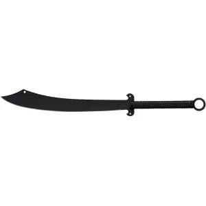 Cold Steel Chinese Sword Machete 24" Black 1055 Carbon Steel Blade Polypropylene Handle Black