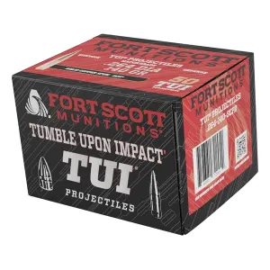 Fort Scott Munition SCP2 TUI 6.5mm, 264 Caliber (264 Diameter) Bullets 140 Grain Solid Box of 50