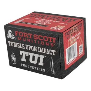 Fort Scott Munition SCP TUI 6mm, 243 Caliber (243 Diameter) Bullets 58 Grain Solid Box of 50