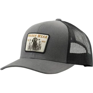 Marsh Wear Men's Lookout Trucker Hat Charcoal One Size Fits Most