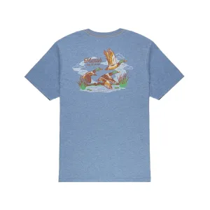 Marsh Wear Men's Paddling T Shirt Bluefin Heather XL
