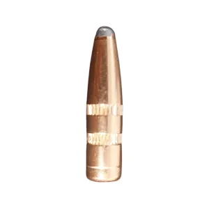 Factory Second 22 Caliber (224 Diameter) Bullets 75 Grain Spitzer with Cannelure Box of 100 (Bulk Packaged)