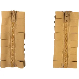 Grey Ghost Gear SMC Tall Plate Carrier Zipper Adapter Nylon Coyote Brown