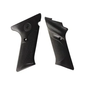 Vintage Gun Grips for Colt Woodsman Late Model 22 Long Rifle with Thumbrest Polymer Black