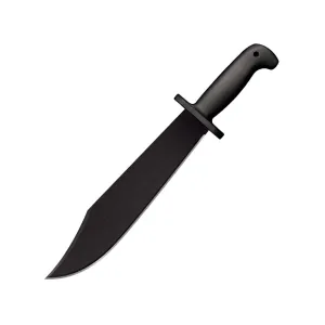 Cold Steel Black Bear Bowie Machete 12" 65MN Black Blade Polypropylene Handle Black