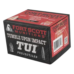 Fort Scott Munition SCP TUI 9mm, 38 Super (355 Diameter) Bullets 80 Grain Solid Box of 50