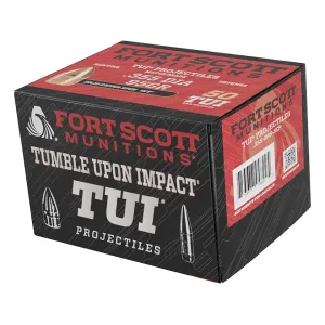 Fort Scott Munition SCP TUI 9mm, 38 Super (355 Diameter) Bullets 95 Grain Solid Box of 50