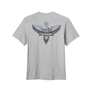 5.11 Men's Sig Sauer Chrome Emblem Short Sleeve T Shirt Heather Gray 2XL