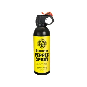 Eliminator Fire Master Top Magnum Pepper Spray 16 oz Aerosol 10% OC and UV Dye