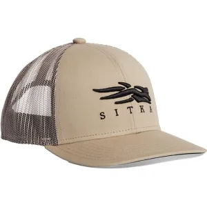 Sitka Gear Mens Icon Mid Pro Trucker Hat Oak