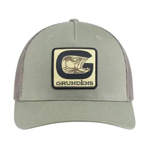 Grundens Men's G-Walleye Trucker Hat Loden One Size Fits Most