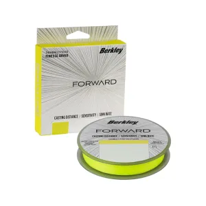 Berkley Forward Braided Fishing Line 10lb 150yd Flame Green