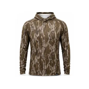 MidwayUSA Men's Ambush Hoodie Mossy Oak Original Bottomland XL