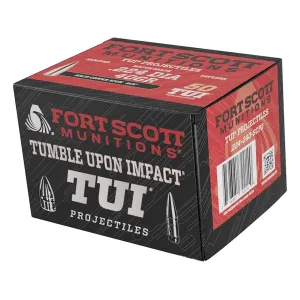 Fort Scott Munition SCP2 TUI 22 Caliber (224 Diameter) Bullets 40 Grain Solid Box of 50