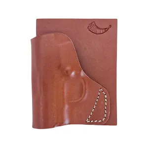 Hunter 2500 Pocket Holster Right Hand Glock 42, Sig Sauer P365 Leather Chestnut