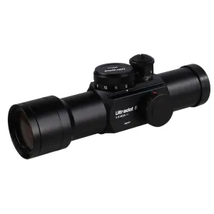 UltraDot Ultradot-6 Red Dot Sight 30mm Tube 1x 2, 4, 6, 8 MOA Dot 2-Pattern Reticle Matte Black