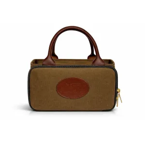 MidwayUSA Waxed Canvas Four Box Shotgun Shell Carrier