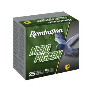 Remington Nitro Pigeon 12 Gauge Ammo 2-3/4" #7-1/2 Lead Shot 1-1/4 oz Box of 25