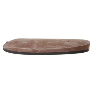 Galazan Thin Solid Grind to Fit Recoil Pad Brown