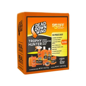 Dead Down Wind Trophy Hunter Scent Elimination Kit