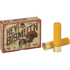 Hevi-Shot Hevi-Bismuth Turkey 20 Gauge Ammo 3" #4 and #5 Bismuth Shot 1-1/4 oz Box of 5